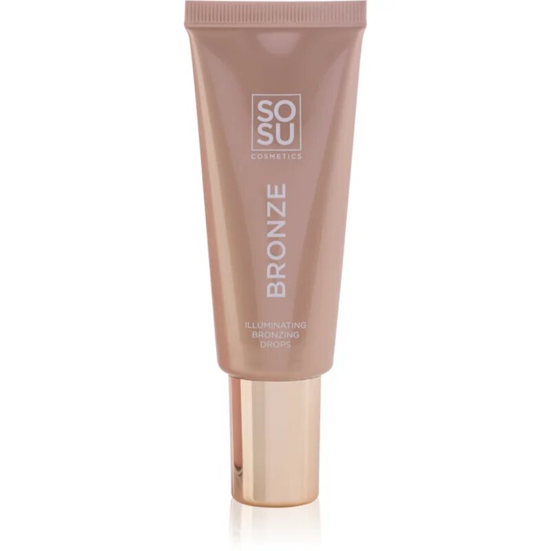 SOSU Cosmetics Bronze Drops tekoči bronzer (posvetlitveni) 20 ml