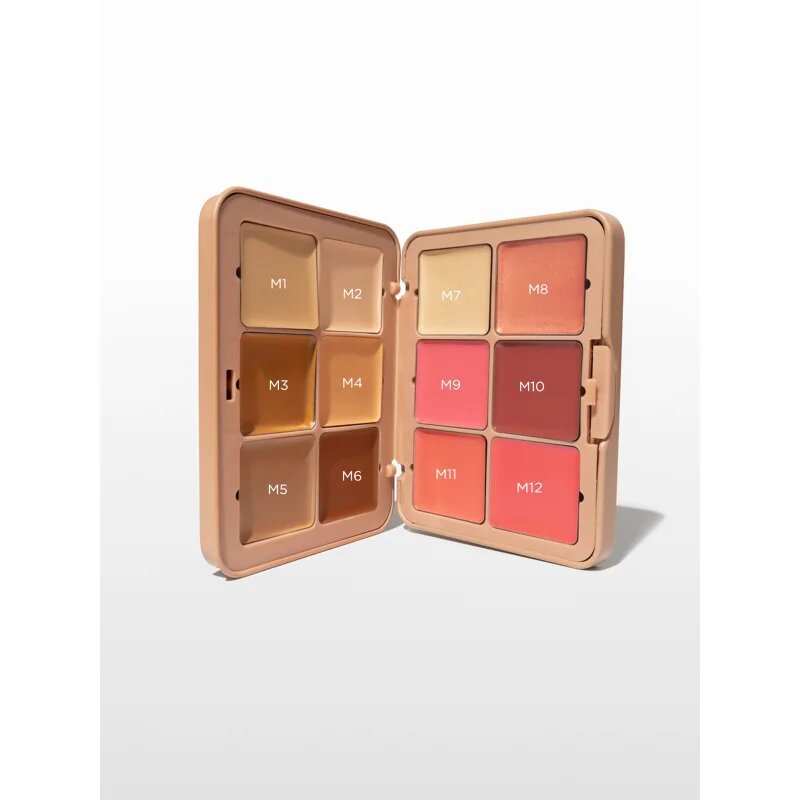 SOSU Cosmetics Complete Canvas Complexion Palette večnamenska paleta za obraz odtenek Medium 26.4 g