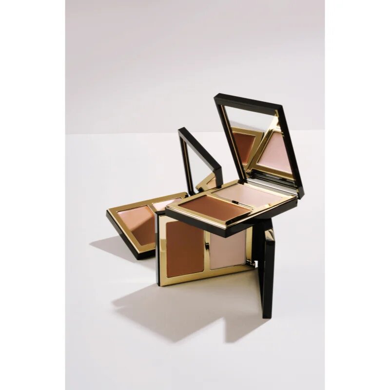 SOSU Cosmetics Contour & Glow posvetlitvena in bronz paleta 2x4.5 g