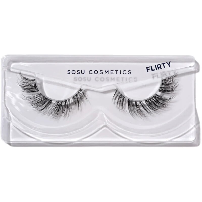 SOSU Cosmetics Hidden Agenda Fox Eye Collection umetne trepalnice odtenek Flirty 1 kos