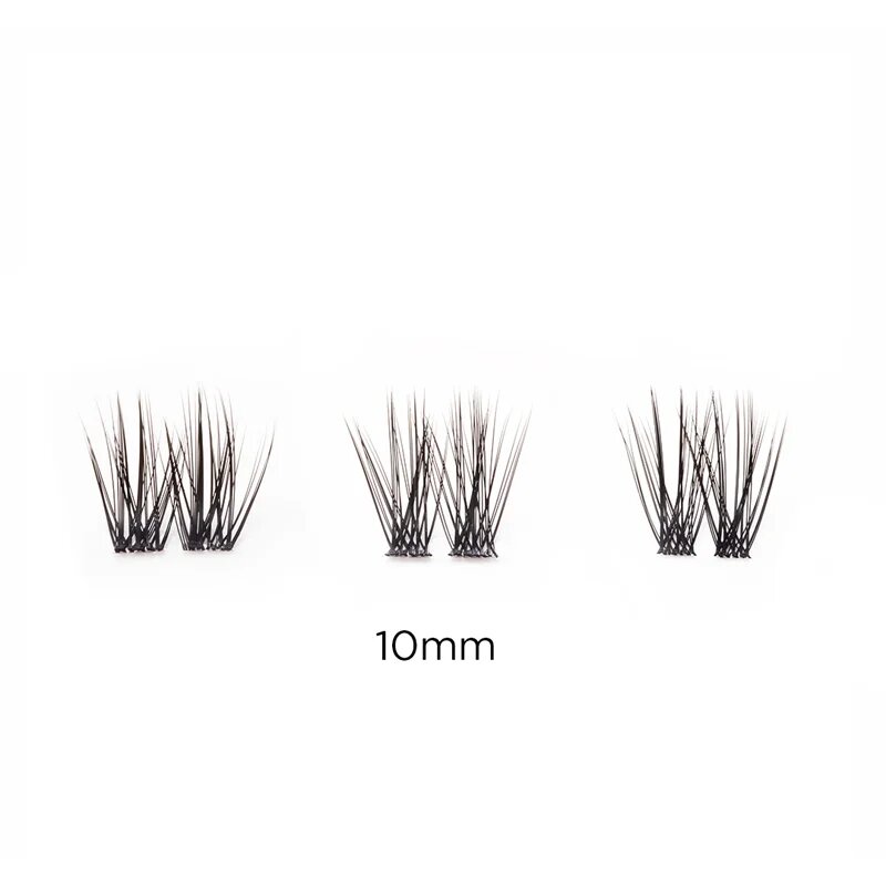 SOSU Cosmetics Hidden Agenda Undetectable Lashes šopaste lepilne trepalnice brez vozlička 10 mm