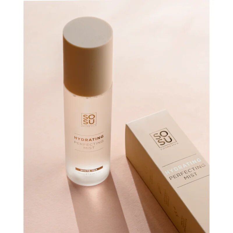 SOSU Cosmetics Hydrating Perfecting Mist vlažilna meglica za obraz odtenek White Tea 100 ml