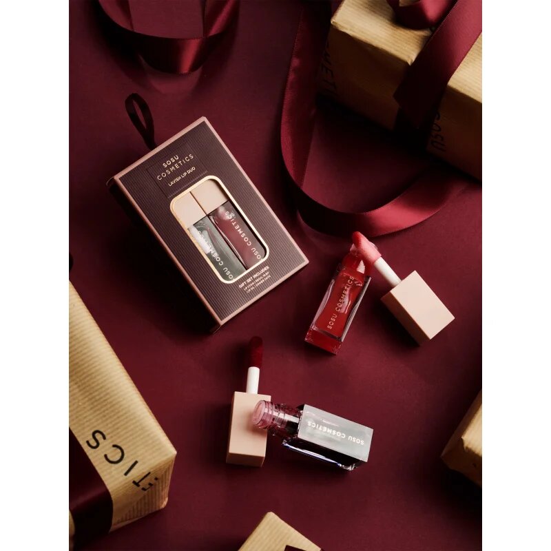 SOSU Cosmetics Lavish Lip Duo darilni set za ustnice