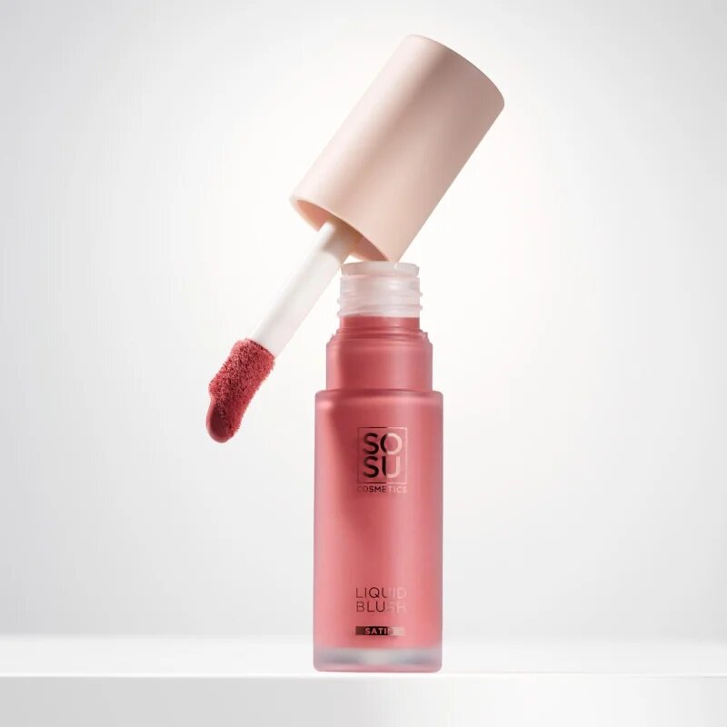 SOSU Cosmetics Liquid Blush Satin tekoče rdečilo odtenek Dusk 9 ml