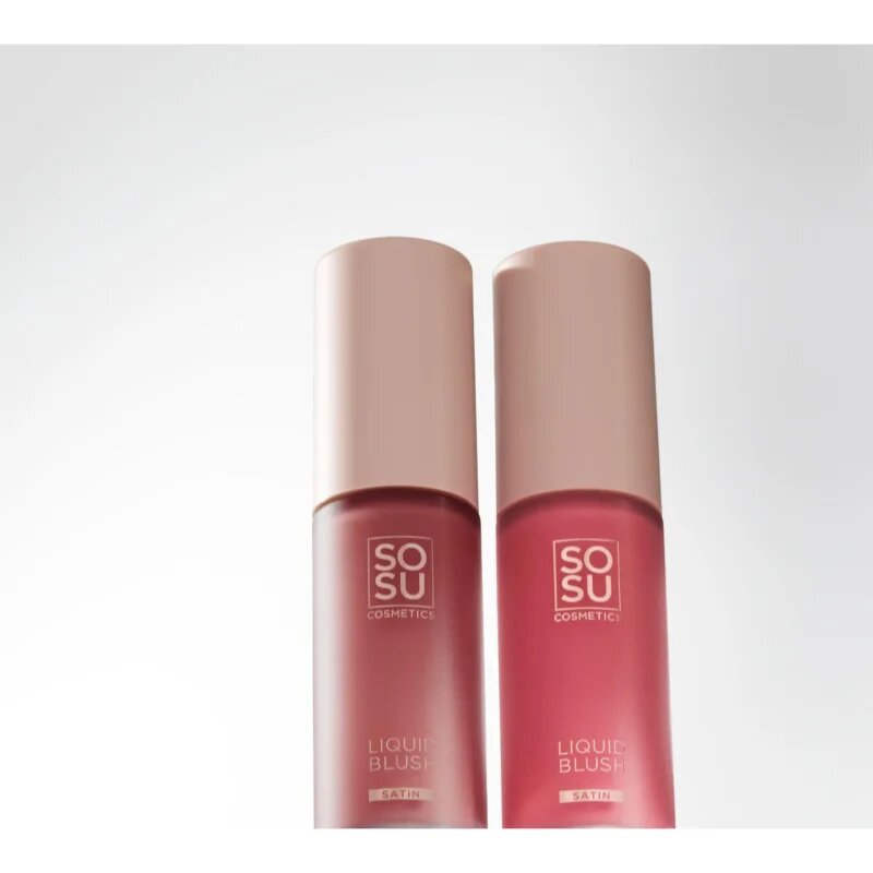 SOSU Cosmetics Liquid Blush Satin tekoče rdečilo odtenek Pink Pop 9 ml