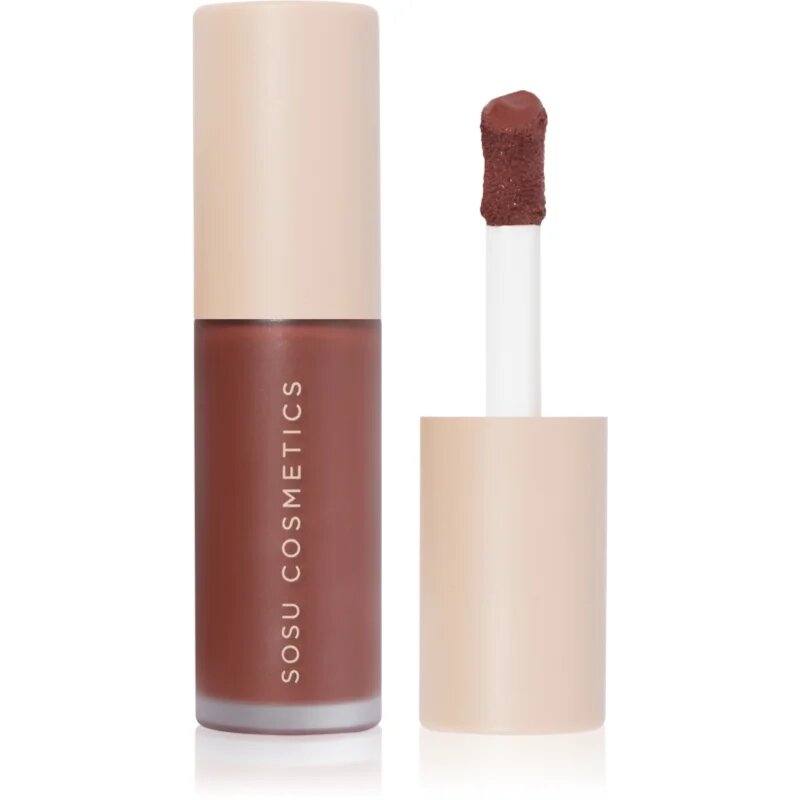 SOSU Cosmetics Liquid Blush tekoče rdečilo odtenek Toasted Cherry 9 ml