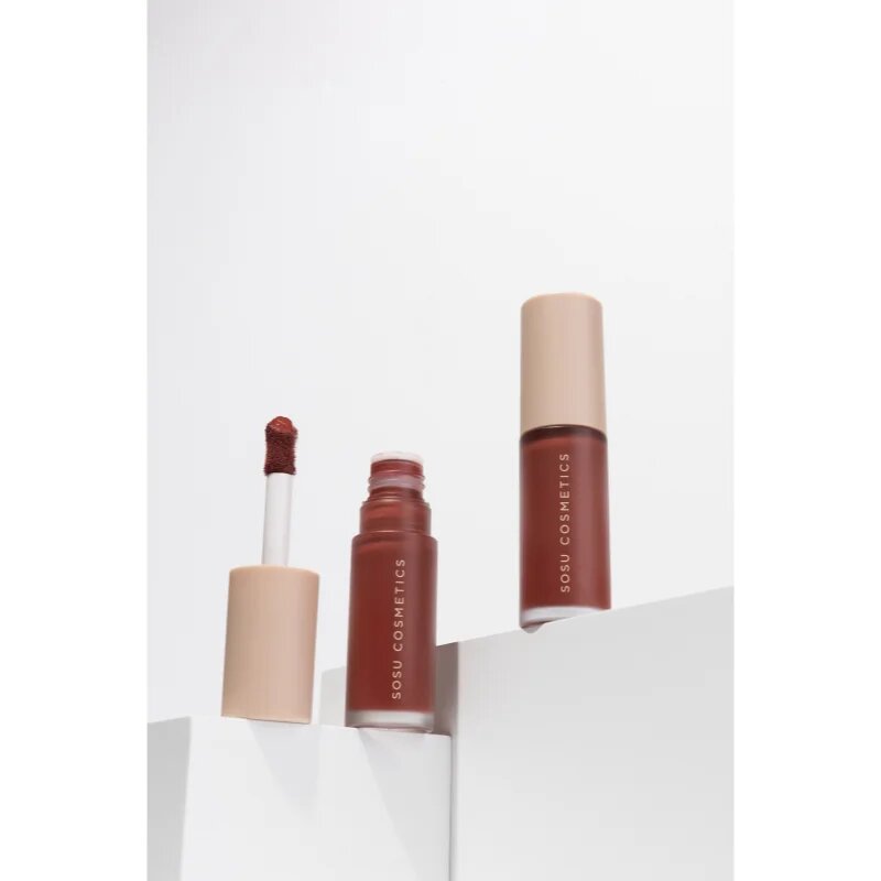 SOSU Cosmetics Liquid Blush tekoče rdečilo odtenek Toasted Cherry 9 ml
