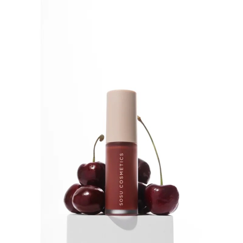 SOSU Cosmetics Liquid Blush tekoče rdečilo odtenek Toasted Cherry 9 ml