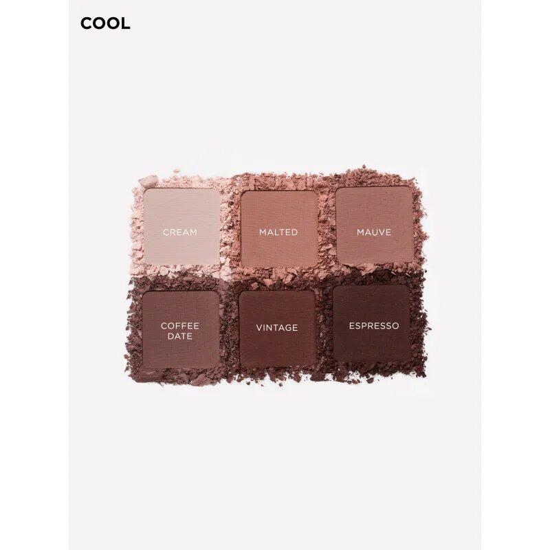 SOSU Cosmetics Matte Eyeshadow Palette paleta senčil za oči odtenek Cool 6x1.3 g