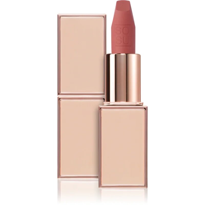 SOSU Cosmetics Matte Lipsticks matirajoča šminka odtenek Birthday Suit 3.2 g