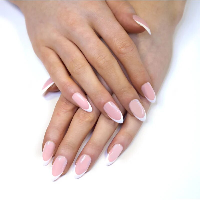SOSU Cosmetics Salon Nails umetni nohti odtenek Frenchie 24 kos