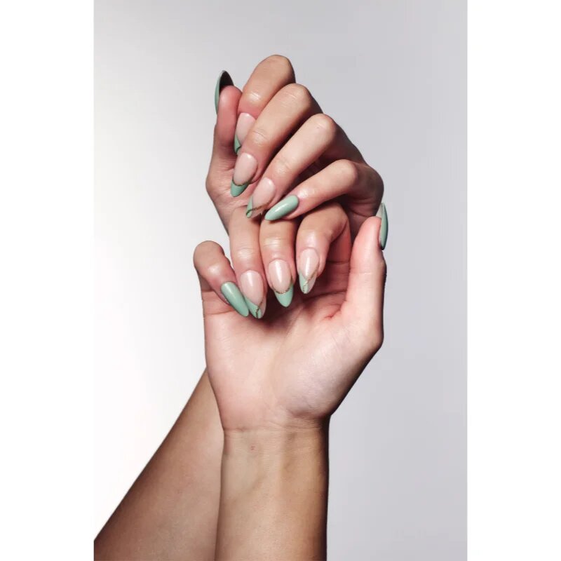 SOSU Cosmetics Salon Nails umetni nohti odtenek Soft Sage 30 kos