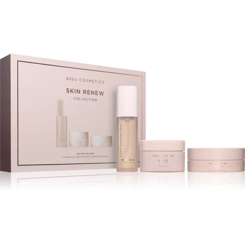 SOSU Cosmetics Skin Renew Collection set za nego obraza 3 kos