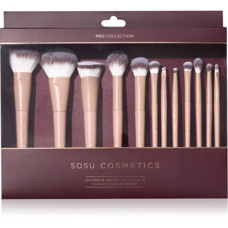 SOSU Cosmetics Ultimate Brush Essentials set čopičev