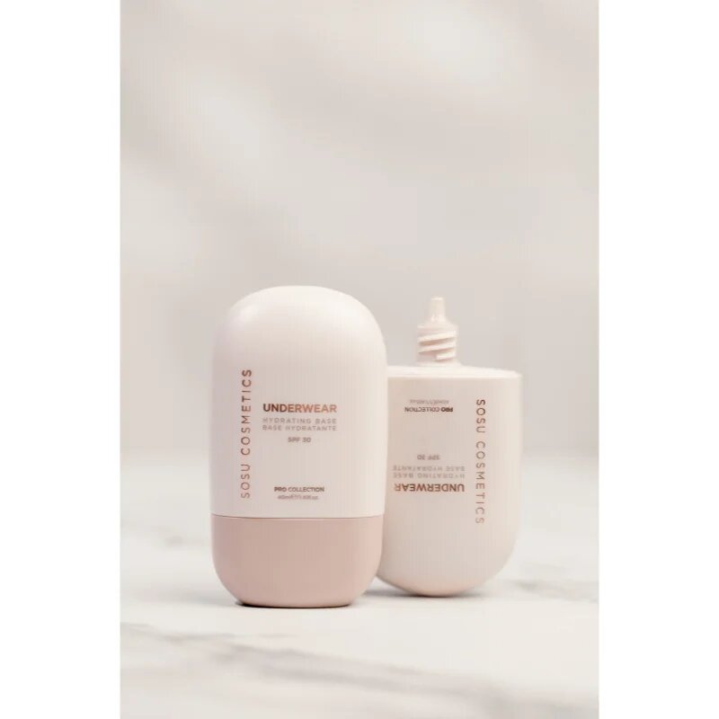 SOSU Cosmetics Underwear Hydrating Base podlaga z vlažilnim učinkom SPF 30 40 ml