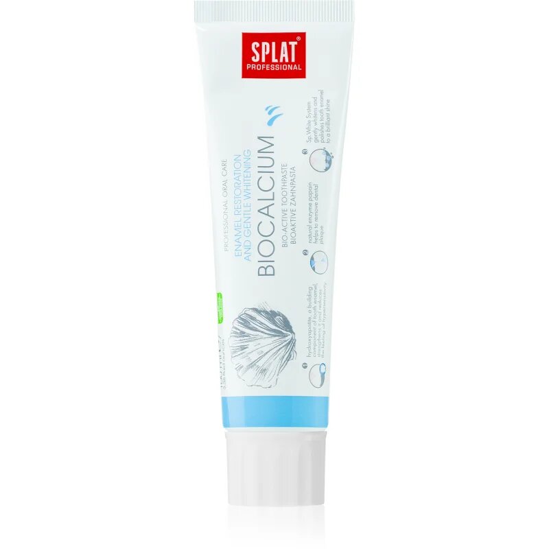 Splat Professional Biocalcium bioaktivna zobna pasta za obnovo zobne sklenine in za nežno beljenje 100 g