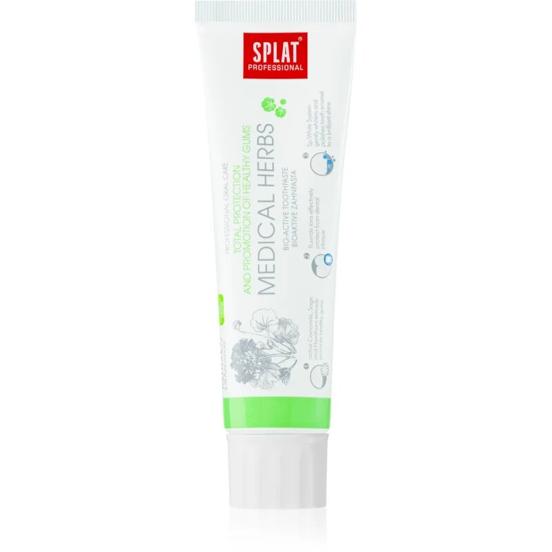 Splat Professional Medical Herbs bioaktivna zobna pasta za zaščito zob in dlesni 100 g