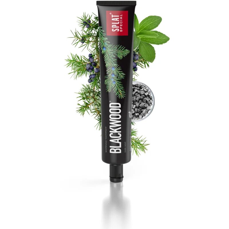 Splat Special Blackwood zobna pasta za beljenje zob okus Dark Mint 75 ml