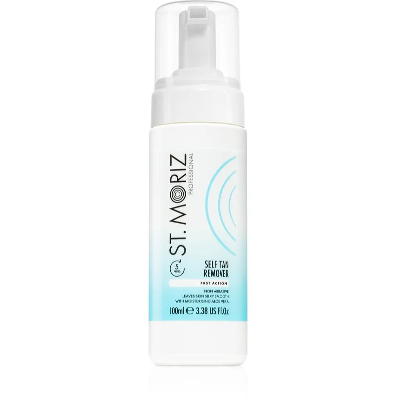 St. Moriz Self Tan Remover Fast Action pena za odstranitev samoporjavitvenih pripravkov 100 ml