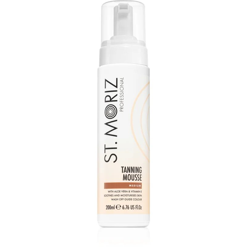 St. Moriz Tanning Mousse samoporjavitvena pena odtenek Medium 200 ml