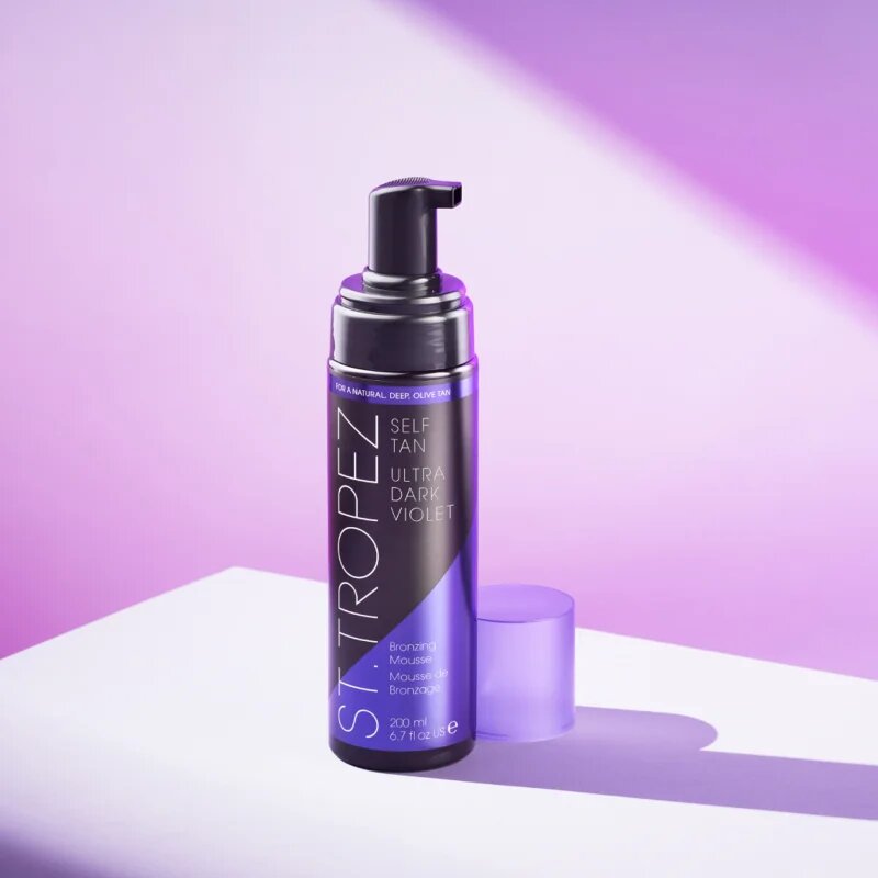 St.Tropez Self Tan Ultra Dark Violet samoporjavitvena pena za rjavo kožo 200 ml
