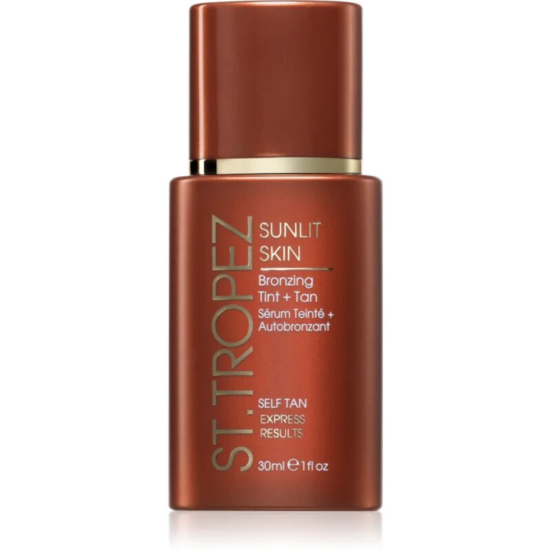 St.Tropez Sunlit Skin Bronzing Tint + Tan tonirana samoporjavitvena krema za obraz 1 kos