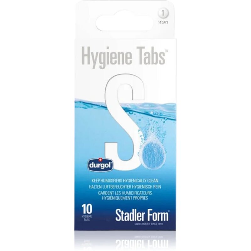 Stadler Form Hygiene Tabs higienske tablete za vse naprave ki delujejo z vodo 10 kos