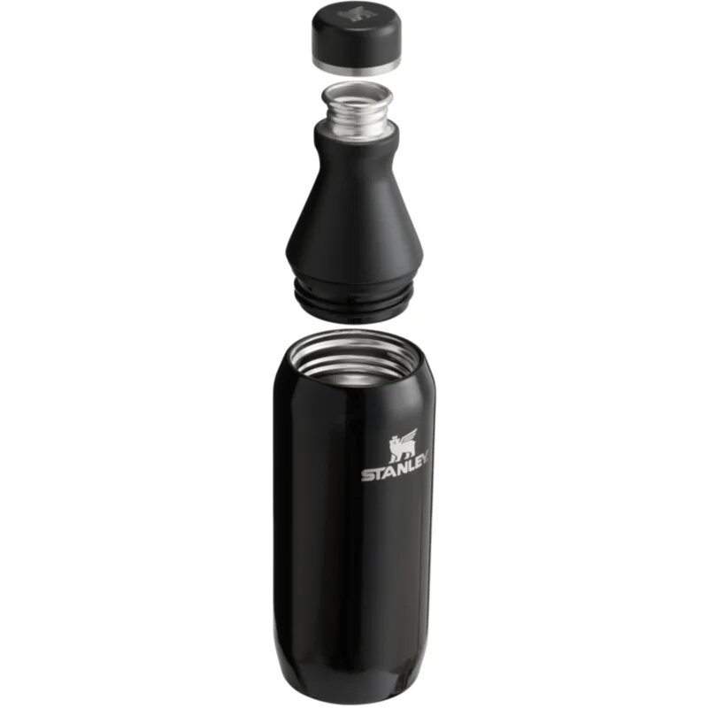 Stanley All Day Slim Bottle steklenica za vodo iz nerjavnega jekla majhna Black Gloss 1 kos