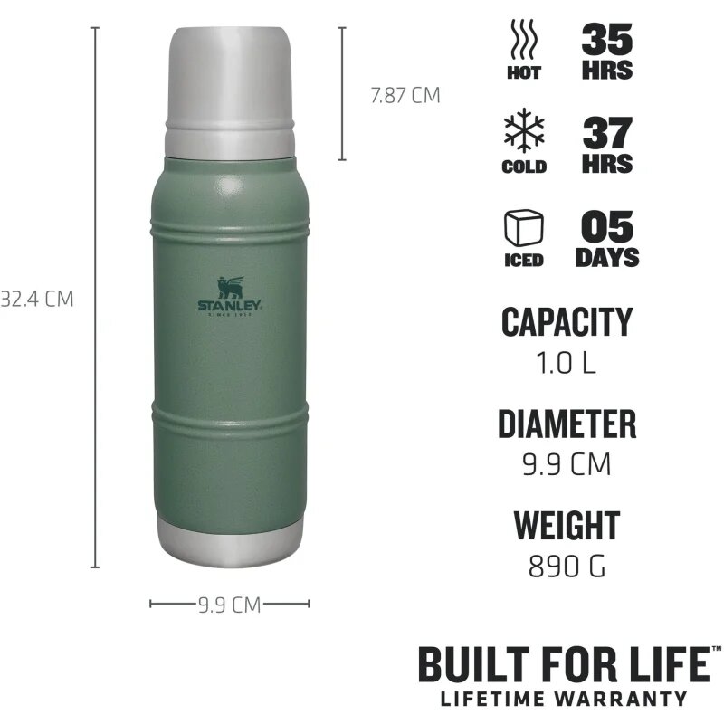 Stanley Artisan Thermal Bottle termovka Hammertone Green 1 kos