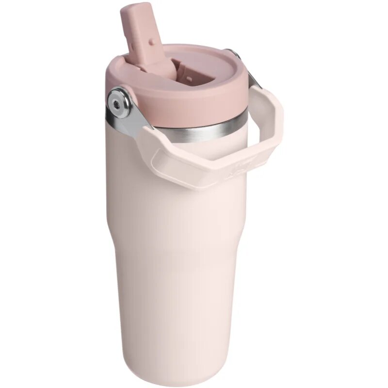 Stanley IceFlow™ Flip Straw 2.0 Tumbler termovka iz nerjavnega jekla Rose Quartz 410 ml