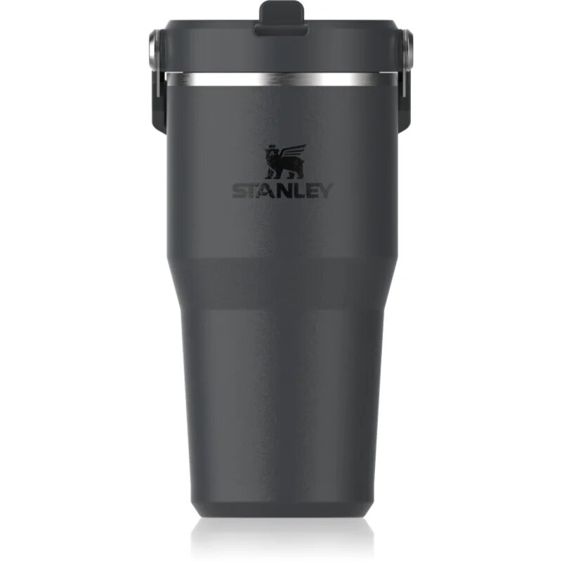 Stanley IceFlow™ Flip Straw Tumbler steklenica za vodo iz nerjavnega jekla Black 2.0 590 ml