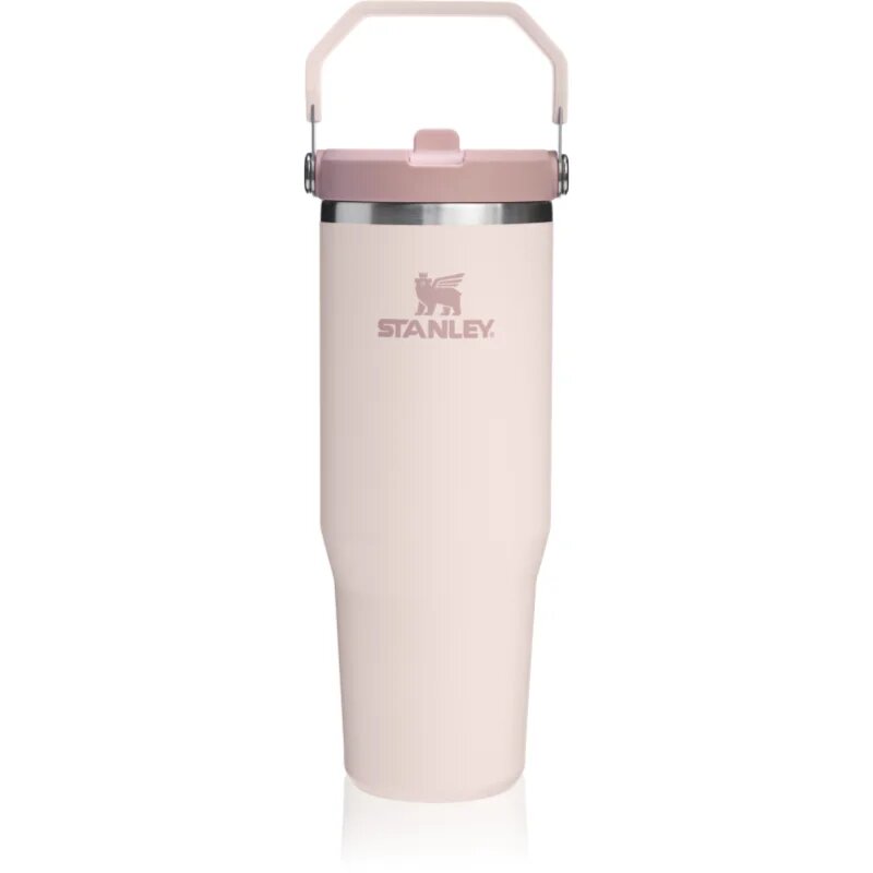 Stanley IceFlow™ Flip Straw Tumbler steklenica za vodo iz nerjavnega jekla Rose Quartz 890 ml