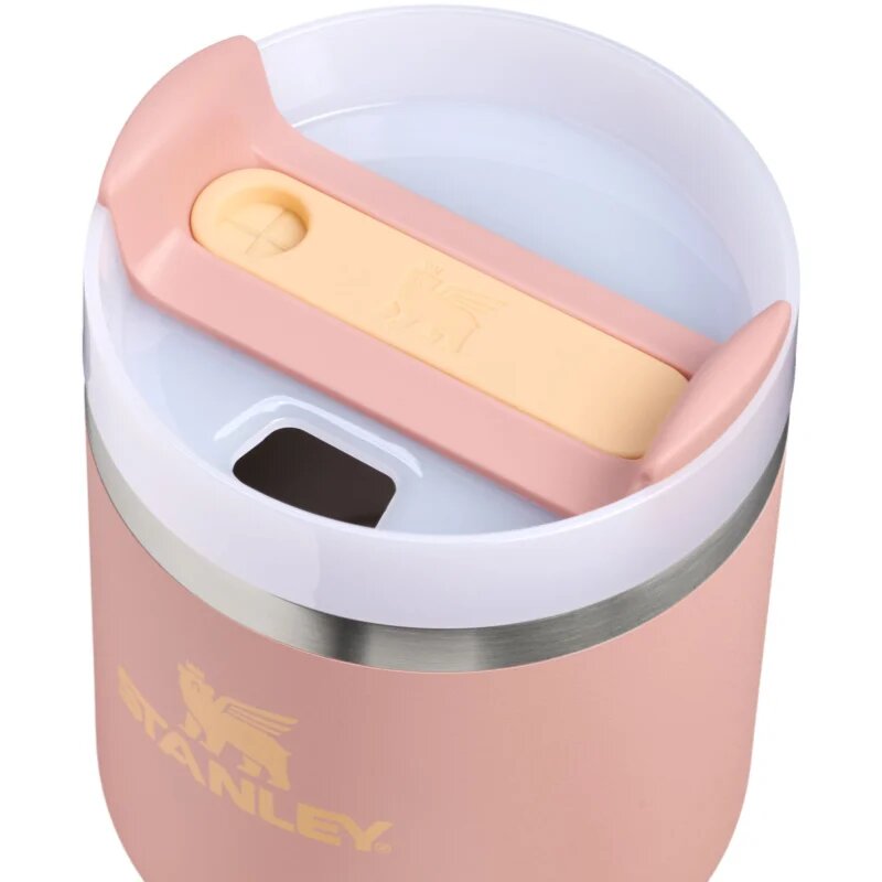 Stanley Quencher H2.O FlowState™ Tumbler lonček iz nerjavečega jekla s slamico majhen Peach Rose 1 kos