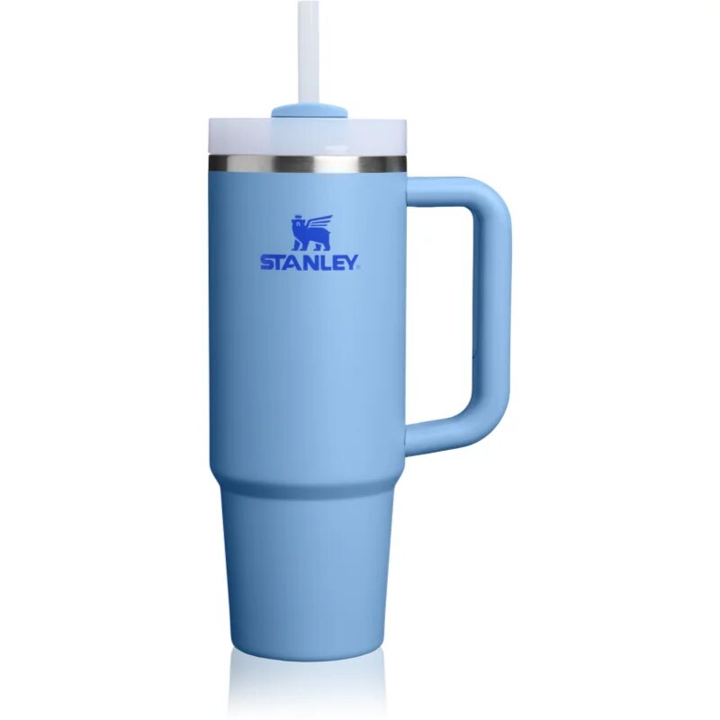 Stanley Quencher H2.O FlowState™ Tumbler lonček iz nerjavečega jekla s slamico srednja Blue Sky 1 kos