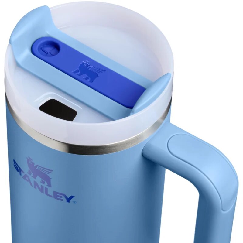 Stanley Quencher H2.O FlowState™ Tumbler lonček iz nerjavečega jekla s slamico srednja Blue Sky 1 kos