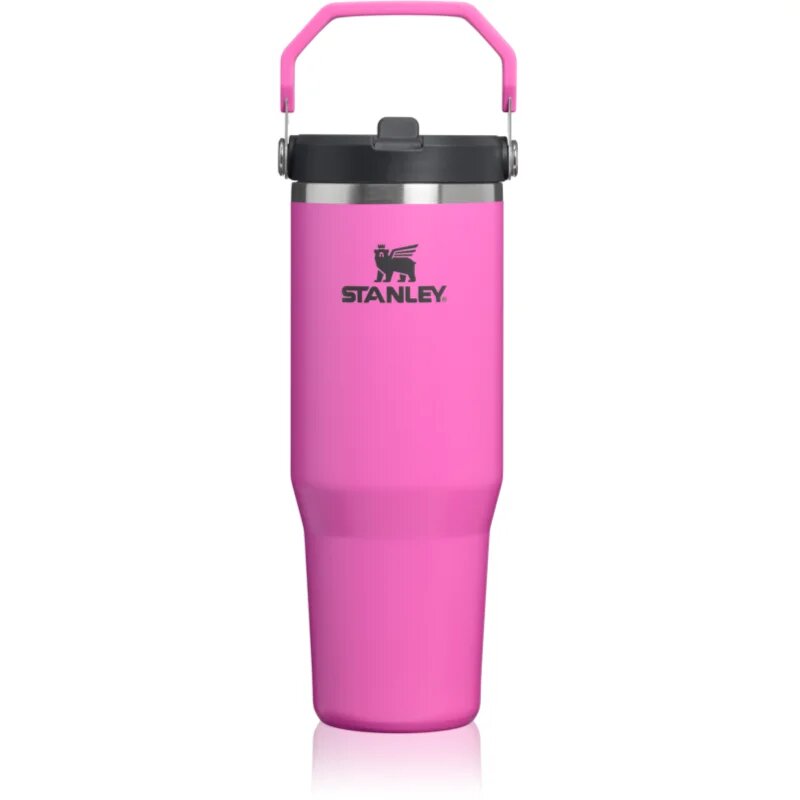 Stanley Quencher H2.O FlowState™ Tumbler lonček iz nerjavečega jekla s slamico srednja Hot Pink 1 kos
