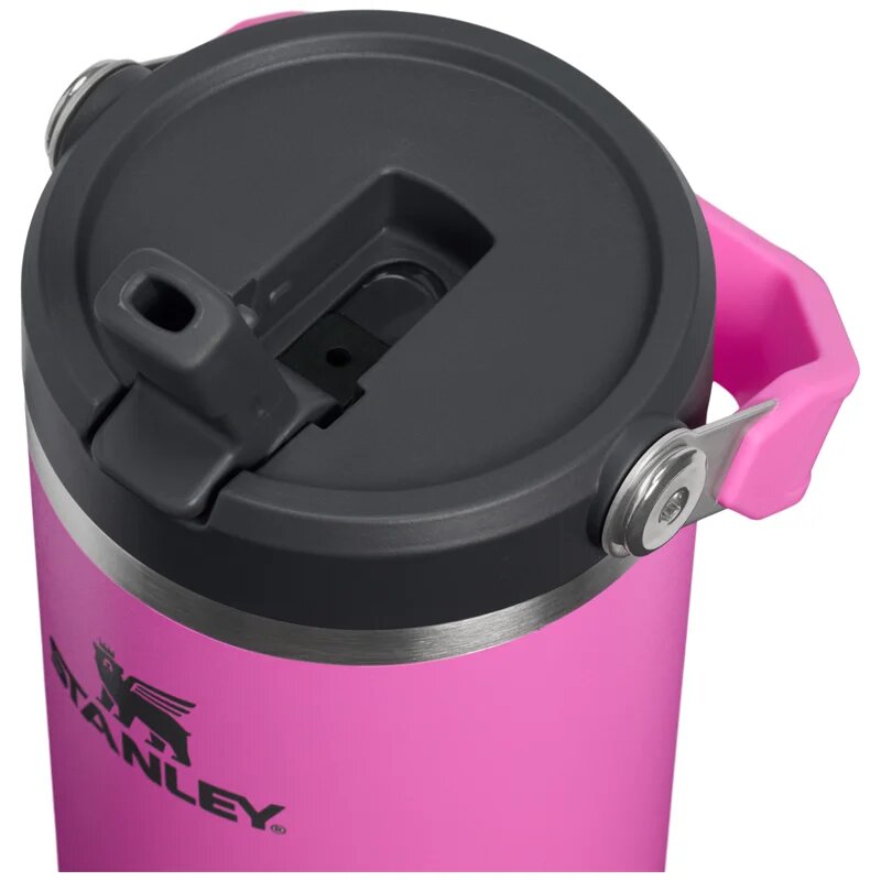 Stanley Quencher H2.O FlowState™ Tumbler lonček iz nerjavečega jekla s slamico srednja Hot Pink 1 kos
