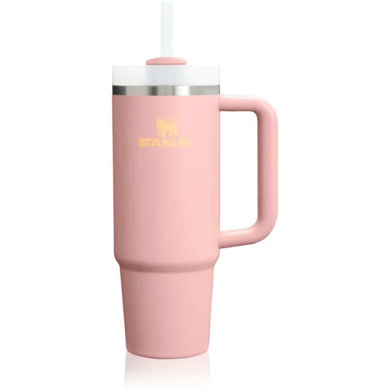 Stanley Quencher H2.O FlowState™ Tumbler lonček iz nerjavečega jekla s slamico srednja Peach Rose 1 kos