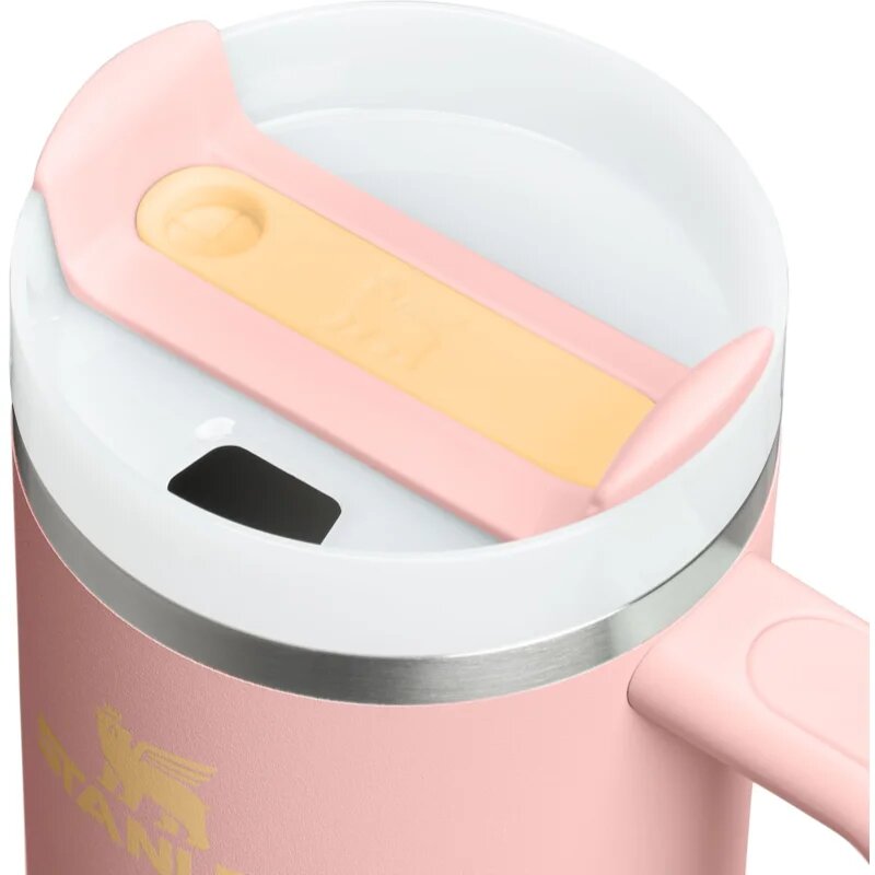 Stanley Quencher H2.O FlowState™ Tumbler lonček iz nerjavečega jekla s slamico srednja Peach Rose 1 kos