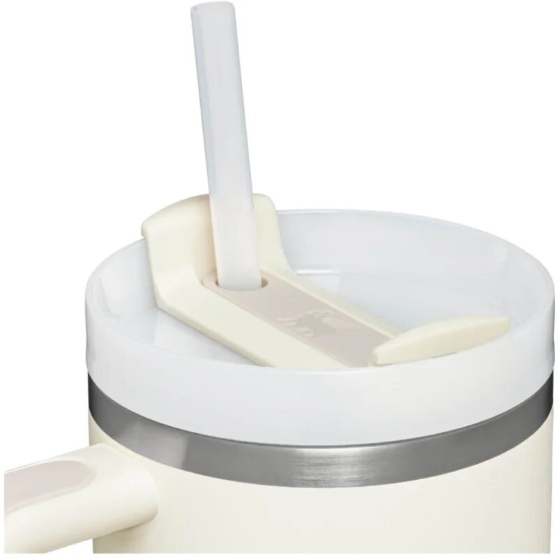 Stanley Quencher H2.O FlowState™ Tumbler lonček iz nerjavečega jekla s slamico velik Cream Tonal 1 kos
