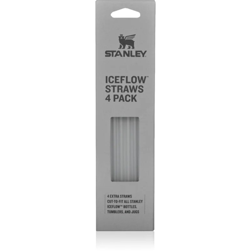 Stanley The Quencher Tumbler Straws nadomestne slamice 590 ml / 890 ml Clear 1 kos