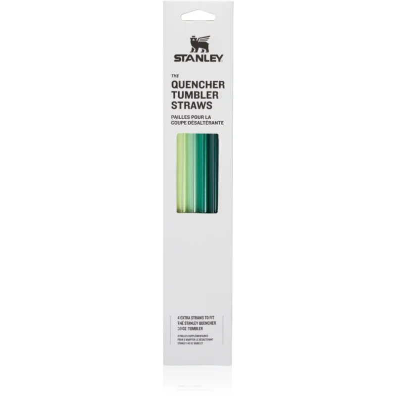 Stanley The Quencher Tumbler Straws nadomestne slamice 890 ml Green 4 kos