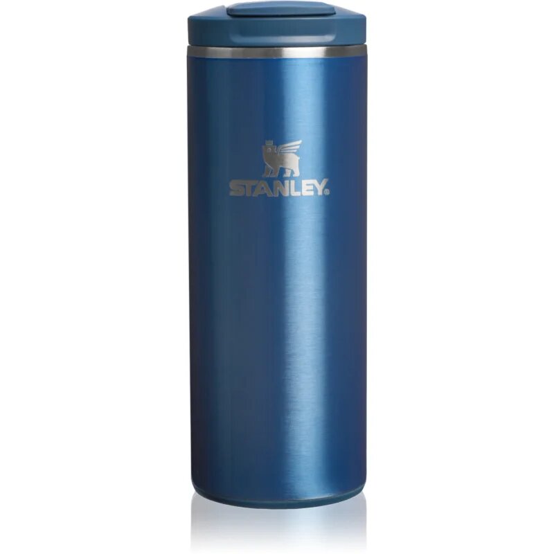Stanley Transit Fliptop Mug termo lonček majhen Glacial Blue Shine 350 ml