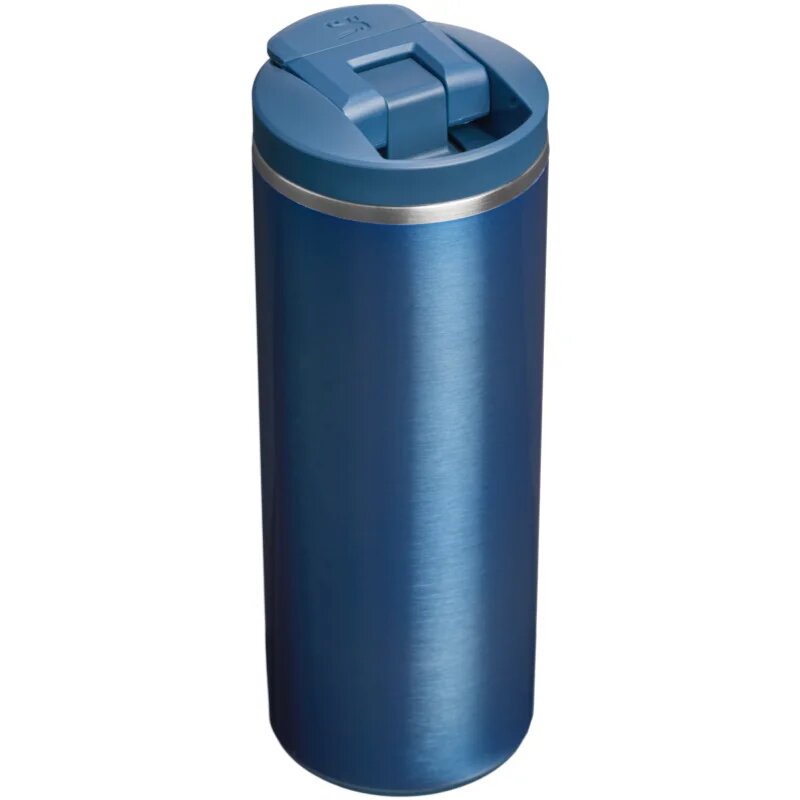 Stanley Transit Fliptop Mug termo lonček majhen Glacial Blue Shine 350 ml