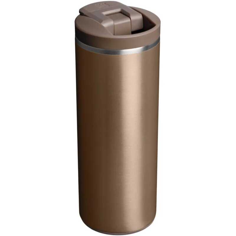 Stanley Transit Fliptop Mug termo lonček majhen Pale Gold Shine 350 ml