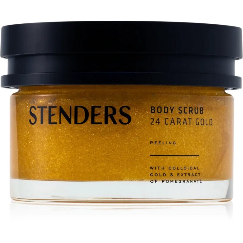 STENDERS 24 Carat Gold piling za telo za svilnato kožo z 24-karatnim zlatom 200 ml