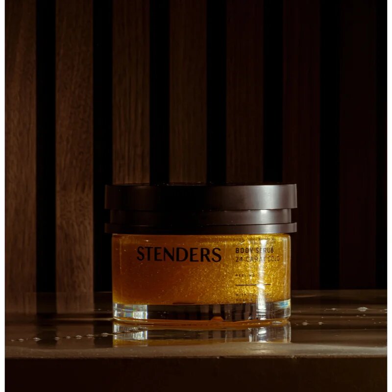 STENDERS 24 Carat Gold piling za telo za svilnato kožo z 24-karatnim zlatom 200 ml