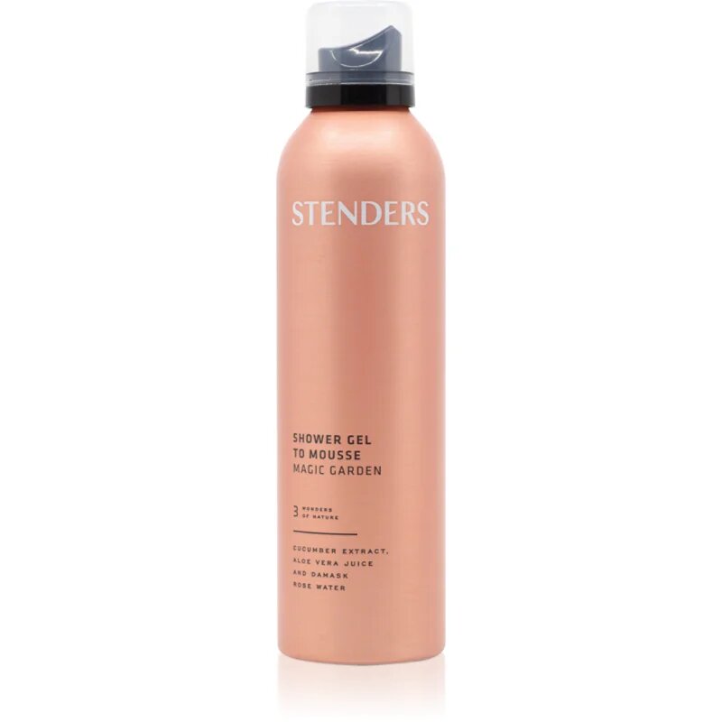 STENDERS Gel to Mousse Magic Garden pena za prhanje z gelasto teksturo 200 ml