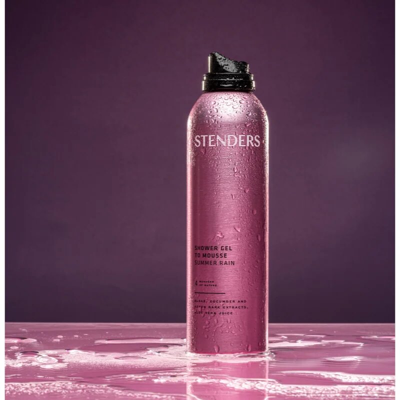 STENDERS Gel to Mousse Summer Rain pena za prhanje z gelasto teksturo 200 ml