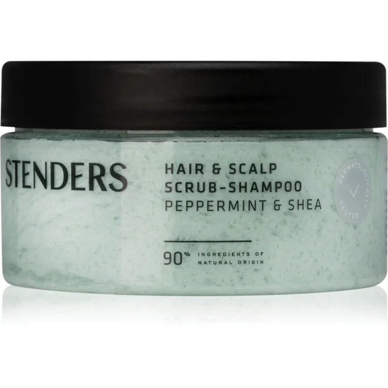 STENDERS Peppermint & Shea osvežilni čistilni piling za lase in lasišče 300 g